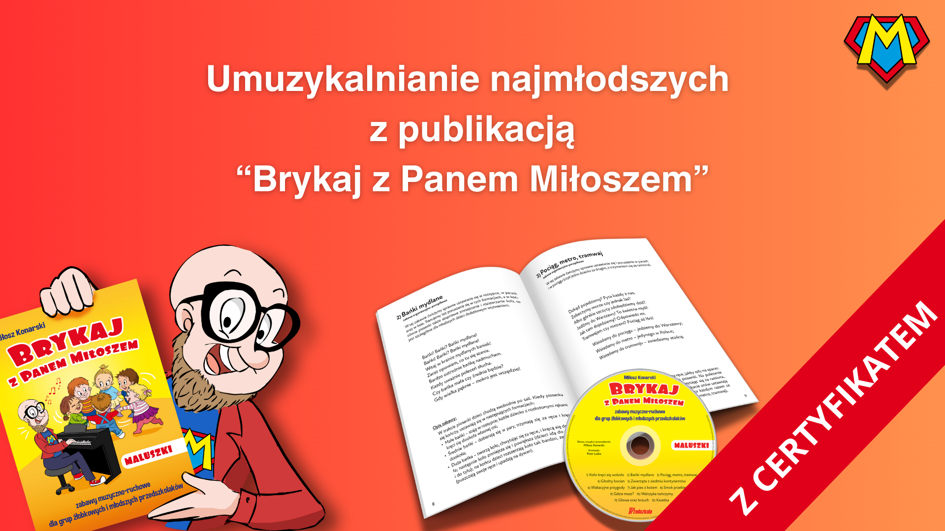 Umuzykalnianie najmłodszych z publikacją 
