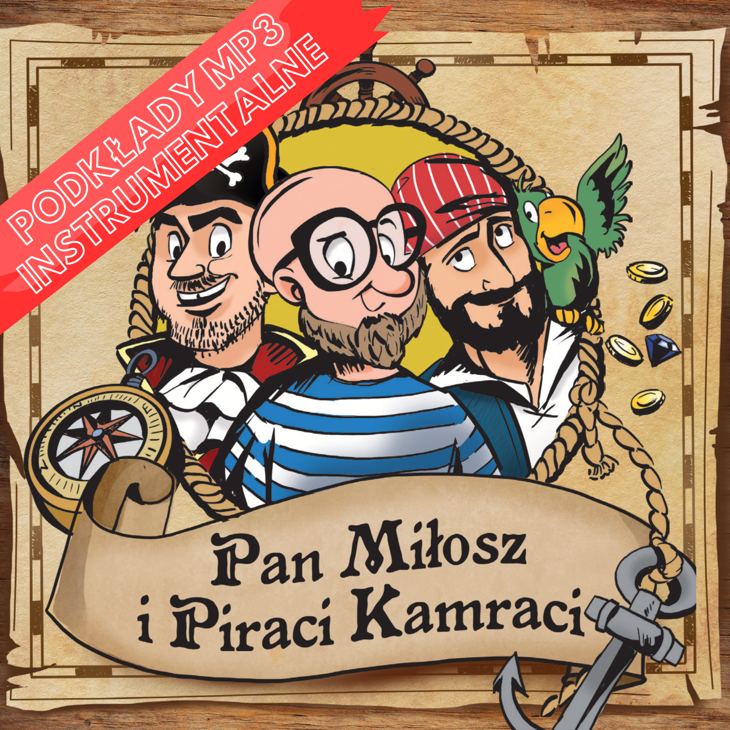 Podkłady instrumentalne  - Pan Miłosz i Piraci Kamraci (mp3)