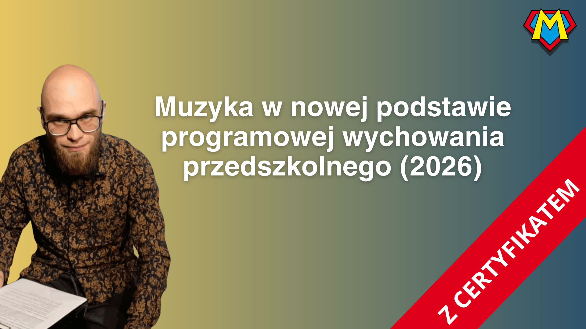 Muzyka w nowej podstawie programowej wychowania przedszkolnego (2026)